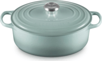 Le Creuset Signature Öntöttvas főzőedény 29 cm - Kékeszöld
