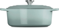 Le Creuset Signature Öntöttvas főzőedény 29 cm - Kékeszöld
