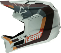 Leatt MTB Gravity 2.0 V25 Kerékpáros Sisak - Fehér / Barna (M 57-58cm)