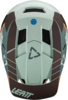 Leatt MTB Gravity 2.0 V25 Kerékpáros Sisak - Fehér / Barna (M 57-58cm)