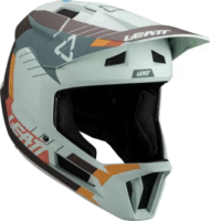 Leatt MTB Gravity 2.0 V25 Kerékpáros Sisak - Fehér / Barna (M 57-58cm)