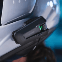 Cardo Packtalk pro Single Motoros Sisakbeszélő Ütközésérzékelővel - Fekete