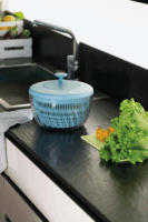 Guzzini 170900295 Saláta centrifuga Ø 26cm 5L - Kék