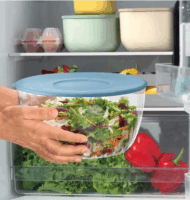 Guzzini 170900295 Saláta centrifuga Ø 26cm 5L - Kék