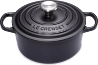 Le Creuset Signature Öntöttvas főzőedény 18cm - Fekete