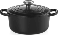 Le Creuset Signature Öntöttvas főzőedény 18cm - Fekete