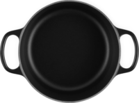 Le Creuset Signature Öntöttvas főzőedény 18cm - Fekete
