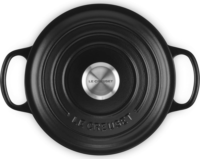 Le Creuset Signature Öntöttvas főzőedény 18cm - Fekete