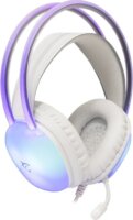 White Shark Peacock-W-2 Vezetékes Gamer RGB Fejhallgató Headset - Fehér
