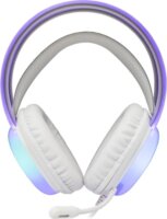 White Shark Peacock-W-2 Vezetékes Gamer RGB Fejhallgató Headset - Fehér