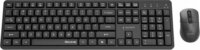 Gembird KBS-WMS-01 Wireless Billentyűzet + Egér US - Fekete