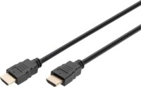 Digitus DB-330123-010-S High Speed Ethernet HDMI 2.0 - HDMI 2.0 Kábel 1m - Fekete