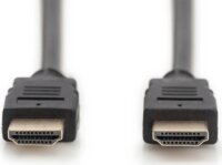 Digitus DB-330123-010-S High Speed Ethernet HDMI 2.0 - HDMI 2.0 Kábel 1m - Fekete