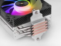 Mars Gaming MCPU-X4ARGB PWM Univerzális CPU Hűtő - Fekete