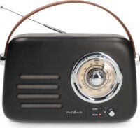 Nedis RDFM2600BK Hordozható FM Táskarádió - Fekete