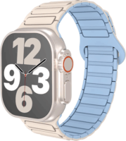BlackBird BH1785 Apple Watch 38/40/41/42 mm Okosóra szíj - Barna/Kék