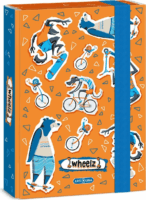 Ars Una Wheelz 23 A5 füzetbox - Mintás