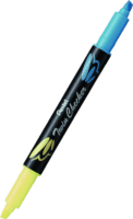 Pentel Twin 1-3,5mm szövegkiemelő - Sárga/Kék