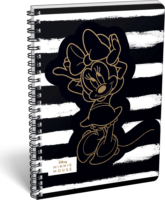 Lizzy Card Minnie Fashion A4 négyzetrácsos spirálfüzet - Mintás
