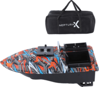 NepturaX Horizon etetőhajó - Narancs/Kék mintás