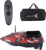 NepturaX Ranger etetőhajó - Piros/Fekete mintás