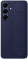 Samsung Galaxy S25 FE Szilikon Álló tok szíjjal - Sötétkék