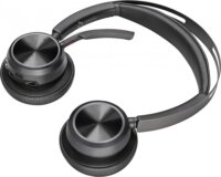 HP Poly Voyager Focus 2 Bluetooth Call Center Headset + USB-C/A Adapter - Fekete
