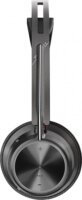 HP Poly Voyager Focus 2 Bluetooth Call Center Headset + USB-C/A Adapter - Fekete