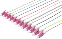 Digitus DK-25332-02-4 Optikai Pigtail Kábel LC Simplex 12db 2m - Többszínű