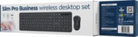 Gembird KBS-WPS-01-CYRL Slim Wireless Billentyűzet + Egér - Orosz