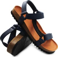 Scholl MF230091007 HEAVEN AD MED Bőr Anatómiai szandál 37 - Kék