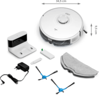 Medion MD11782 X10 Robotporszívó felmosó funkcióval - Fehér