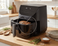 Medion Life X20 MD 13060 AirFryer Forrólevegős sütő 6,6L 1700 Watt - Fekete