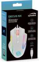 Speedlink DECUS NX Vezetékes RGB Gaming Egér - Fehér