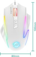 Speedlink DECUS NX Vezetékes RGB Gaming Egér - Fehér