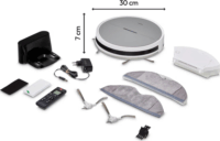 Medion MD18035 E35 SW Robotporszívó felmosó funkcióval - Szürke/Fehér