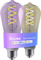 Govee Smart Edison LED izzó készlet 2 db 5W 500lm 4500K E27