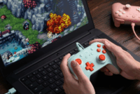 8BitDo Ultimate 2C Vezetékes Kontroller Gamepad (PC / Android) - Menta zöld