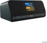 Raidsonic Heart Dock 2300 11-in-1 Laptop Dokkoló Állomás két videókimenettel és LCD kijelzővel