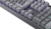 Endorfy Thock V2 Red Mechanikus Vezetékes Gaming Billentyűzet DE - Szürke