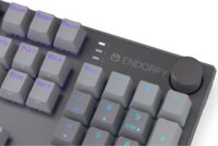 Endorfy Thock V2 Red Mechanikus Vezetékes Gaming Billentyűzet DE - Szürke