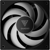 Gamdias Notus M1-1203 ARGB 120mm Rendszerhűtő Ventilátor 3db - Fekete