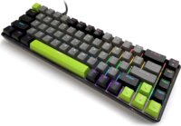 Media-Tech MT1260 MX60 60% Mechanikus Vezetékes Gaming Billentyűzet ENG - Fekete/Szürke/Zöld