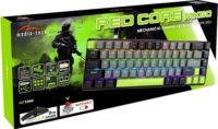 Media-Tech MT1260 MX60 60% Mechanikus Vezetékes Gaming Billentyűzet ENG - Fekete/Szürke/Zöld