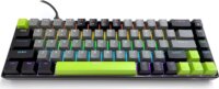 Media-Tech MT1260 MX60 60% Mechanikus Vezetékes Gaming Billentyűzet ENG - Fekete/Szürke/Zöld