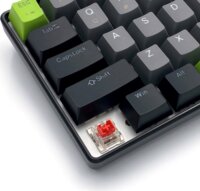 Media-Tech MT1260 MX60 60% Mechanikus Vezetékes Gaming Billentyűzet ENG - Fekete/Szürke/Zöld