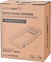 ActionMed DW100AM Felfújható fürdőkád Ágyban való fürdetéshez