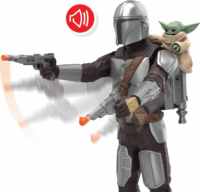 Hasbro Star Wars Interaktív Angolul Beszélő Mandalóri és Grogu Játékfigura 30 cm