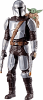 Hasbro Star Wars Interaktív Angolul Beszélő Mandalóri és Grogu Játékfigura 30 cm