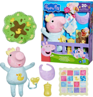 Hasbro Peppa Malac röfögő és gügyögő Evie plüssfigura